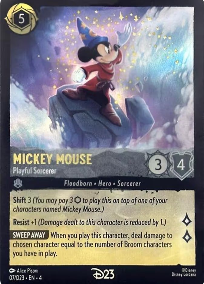Mickey Mouse - Playful Sorcerer Mickey Mouse - Playful Sorcerer - Image 1