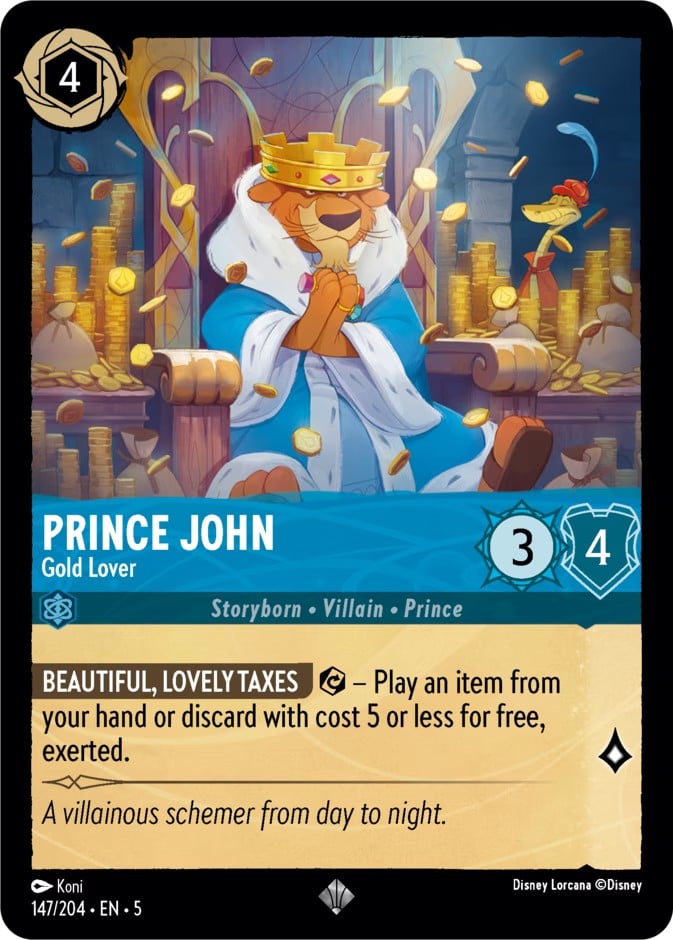 Prince John - Gold Lover Prince John - Gold Lover - Image 1