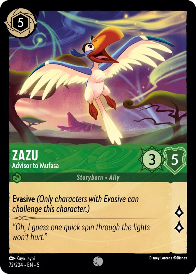 Zazu - Advisor to Mufasa Zazu - Advisor to Mufasa - Image 1