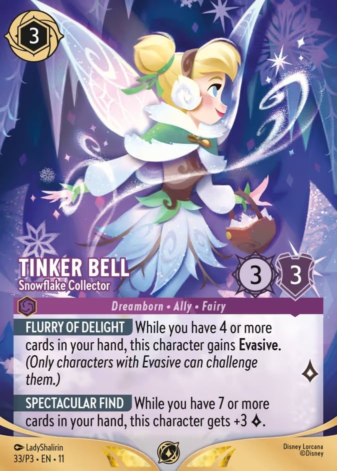 Tinker Bell - Snowflake Collector Tinker Bell - Snowflake Collector - Image 1