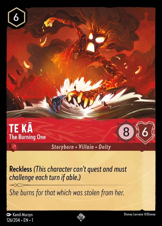 Te Kā - The Burning One Te Kā - The Burning One - Image 1