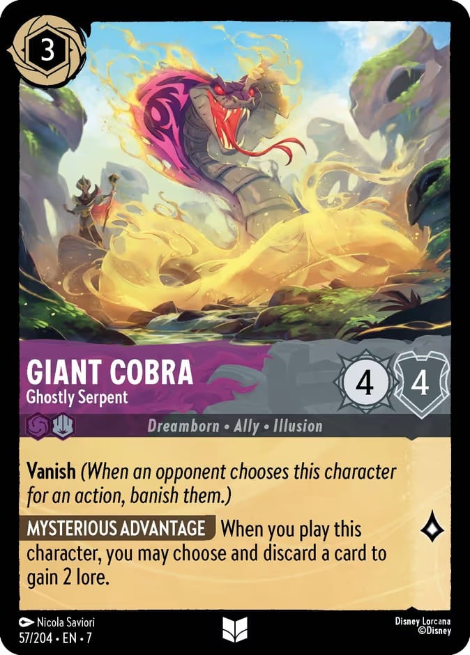 Giant Cobra - Ghostly Serpent Giant Cobra - Ghostly Serpent - Image 1