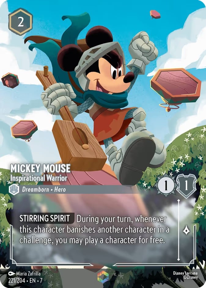 Mickey Mouse - Inspirational Warrior Mickey Mouse - Inspirational Warrior - Image 1