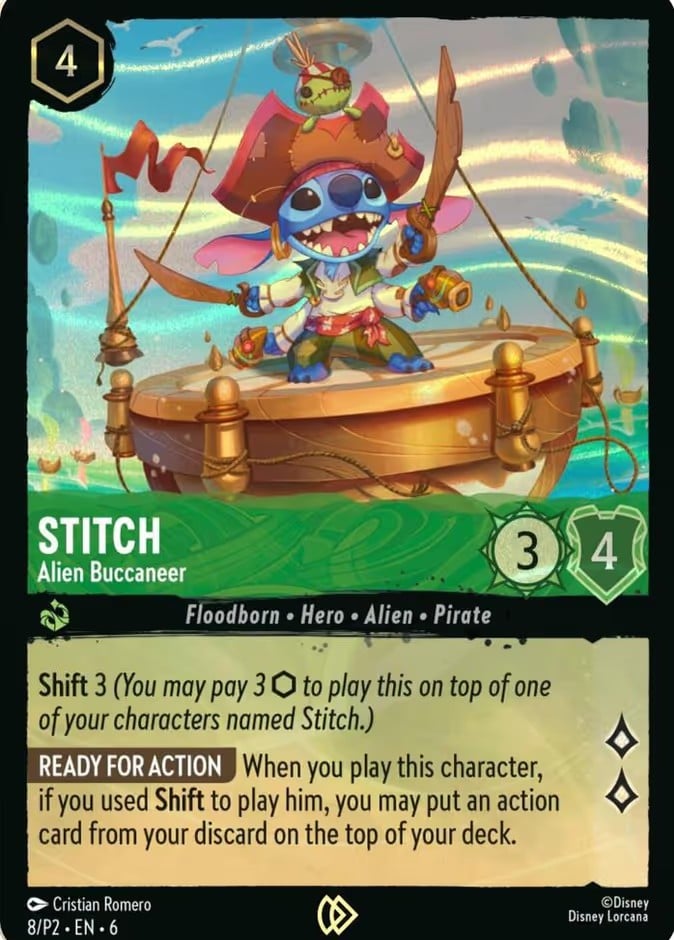 Stitch - Alien Buccaneer Stitch - Alien Buccaneer - Image 1