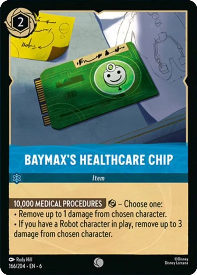 Baymax's Healthcare Chip Baymax's Healthcare Chip - Image 1