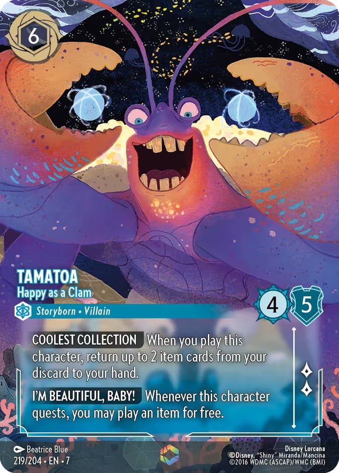 Tamatoa - Happy as a Clam Tamatoa - Happy as a Clam - Image 1