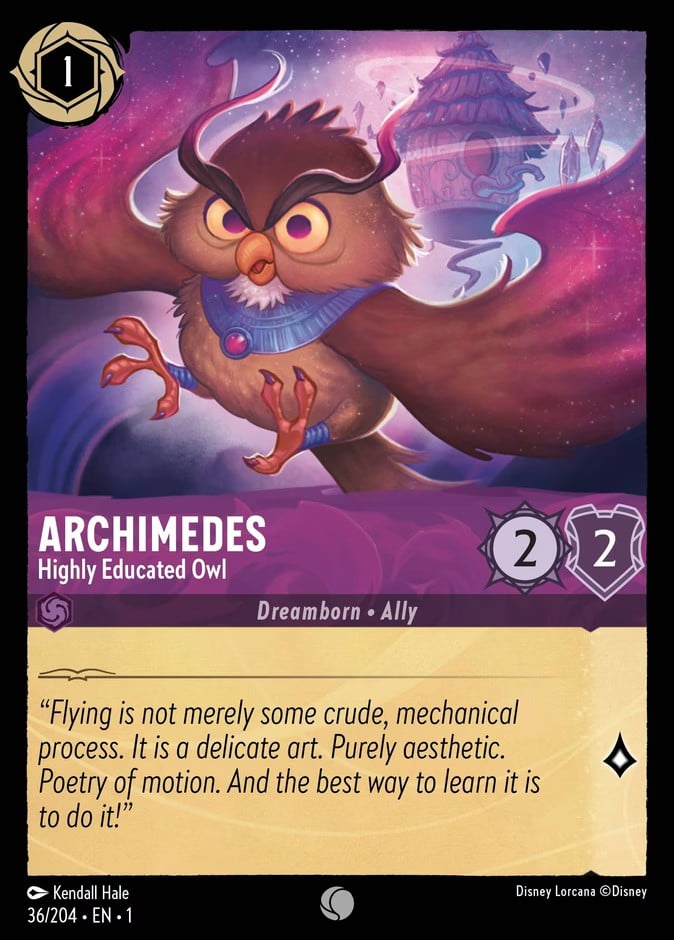 Archimedes - Highly Educated Owl Archimedes - Highly Educated Owl - Image 1