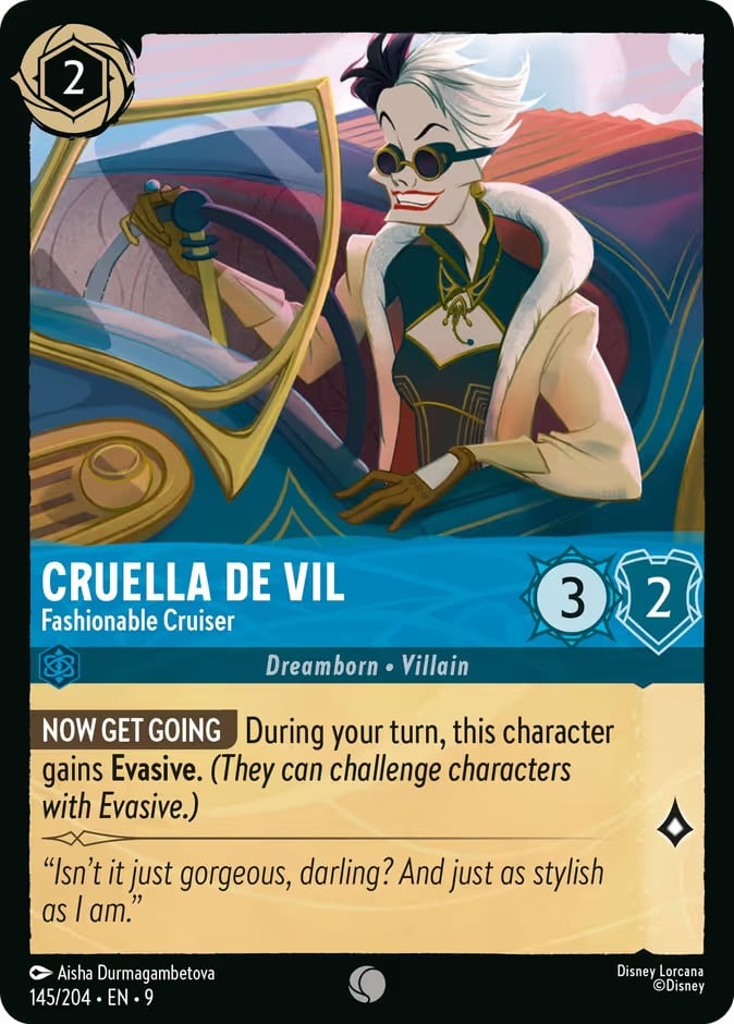 Cruella De Vil - Fashionable Cruiser Cruella De Vil - Fashionable Cruiser - Image 1