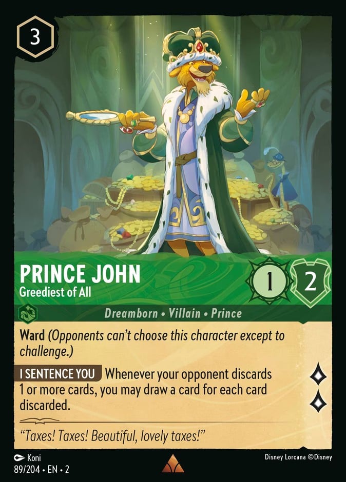 Prince John - Greediest of All Prince John - Greediest of All - Image 1