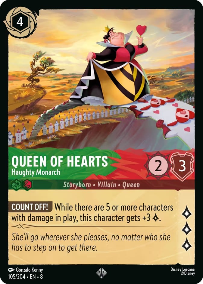 Queen of Hearts - Haughty Monarch Queen of Hearts - Haughty Monarch - Image 1