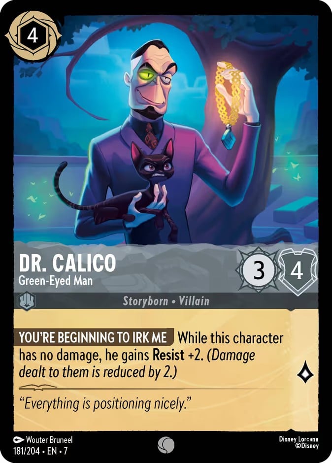 Dr. Calico - Green-Eyed Man Dr. Calico - Green-Eyed Man - Image 1