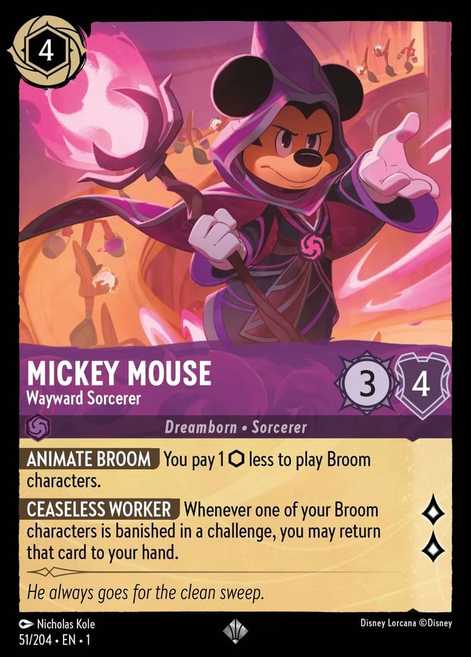 Mickey Mouse - Wayward Sorcerer Mickey Mouse - Wayward Sorcerer - Image 1