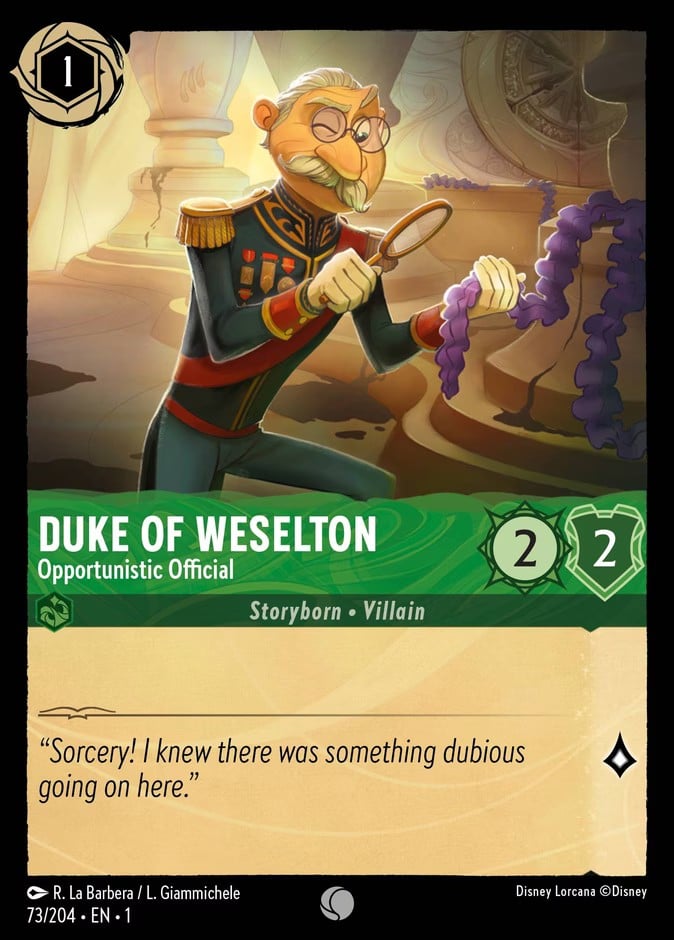 Duke of Weselton - Opportunistic Official Duke of Weselton - Opportunistic Official - Image 1