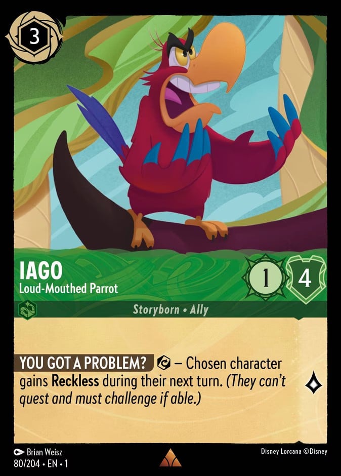 Iago - Loud-Mouthed Parrot Iago - Loud-Mouthed Parrot - Image 1