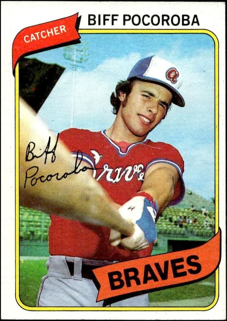 Biff Pocoroba 1980 Topps Biff Pocoroba #132 baseball trading card front
