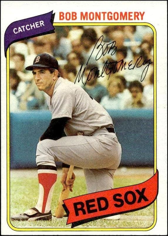 1980 topps Bob Montgomery