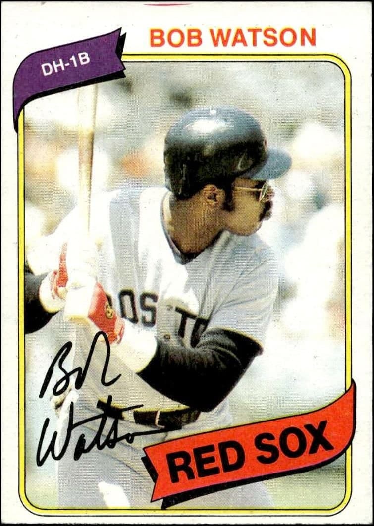 1980 topps Bob Watson