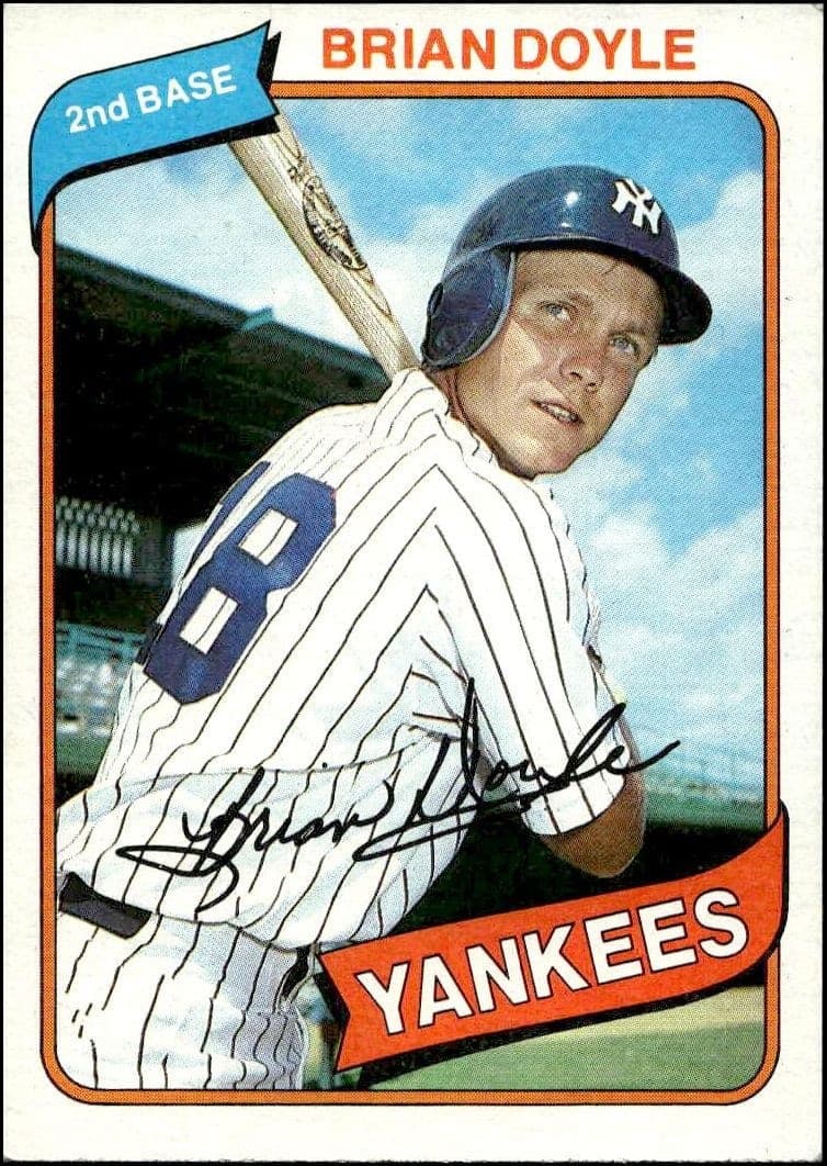1980 topps Brian Doyle