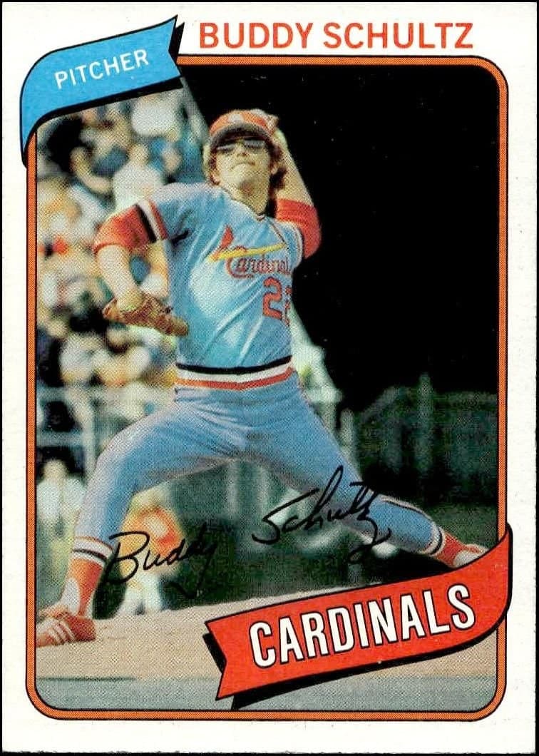 Buddy Schultz 1980 Topps Buddy Schultz #601 baseball trading card front