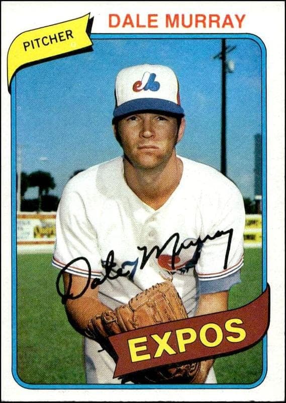 1980 topps Dale Murray