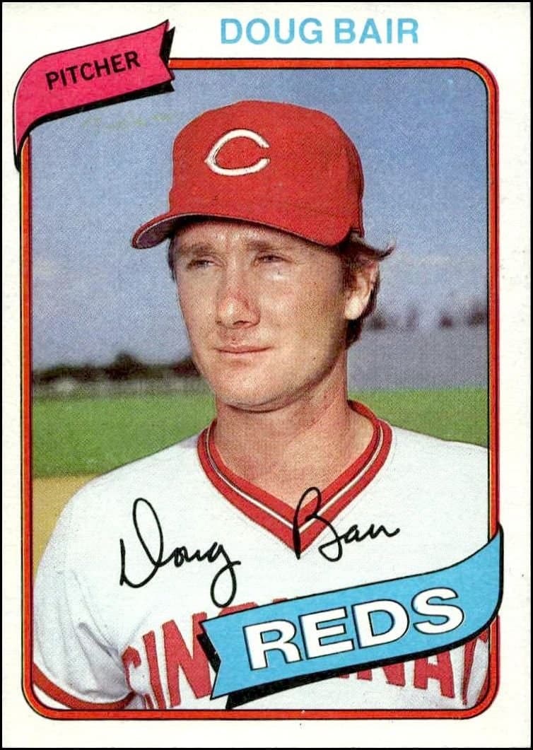 Doug Bair 1980 Topps Doug Bair #449 baseball trading card front