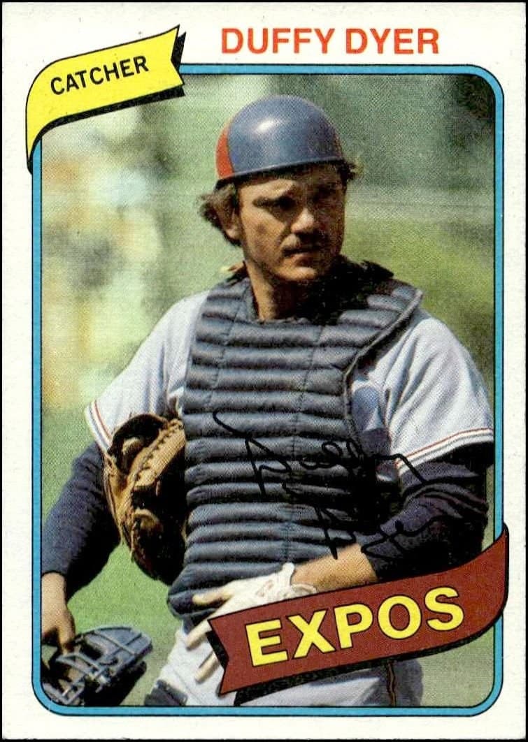 Duffy Dyer 1980 Topps Duffy Dyer #446 baseball trading card front