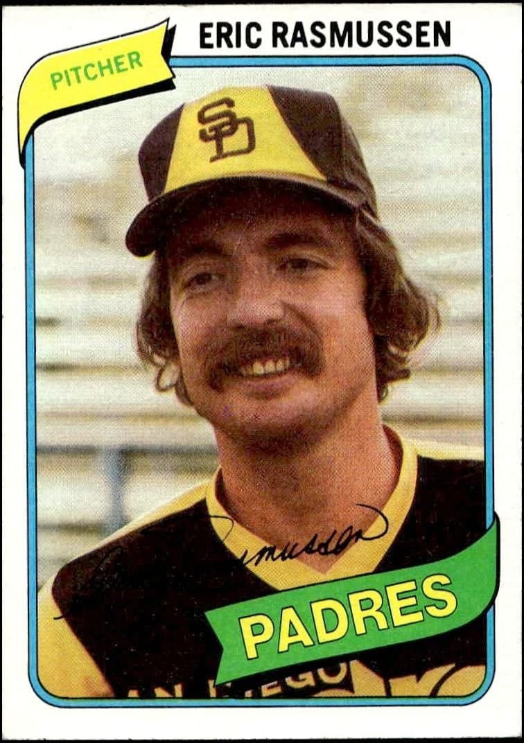 Eric Rasmussen 1980 Topps Eric Rasmussen #531 baseball trading card front