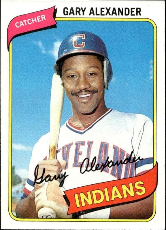 1980 topps Gary Alexander