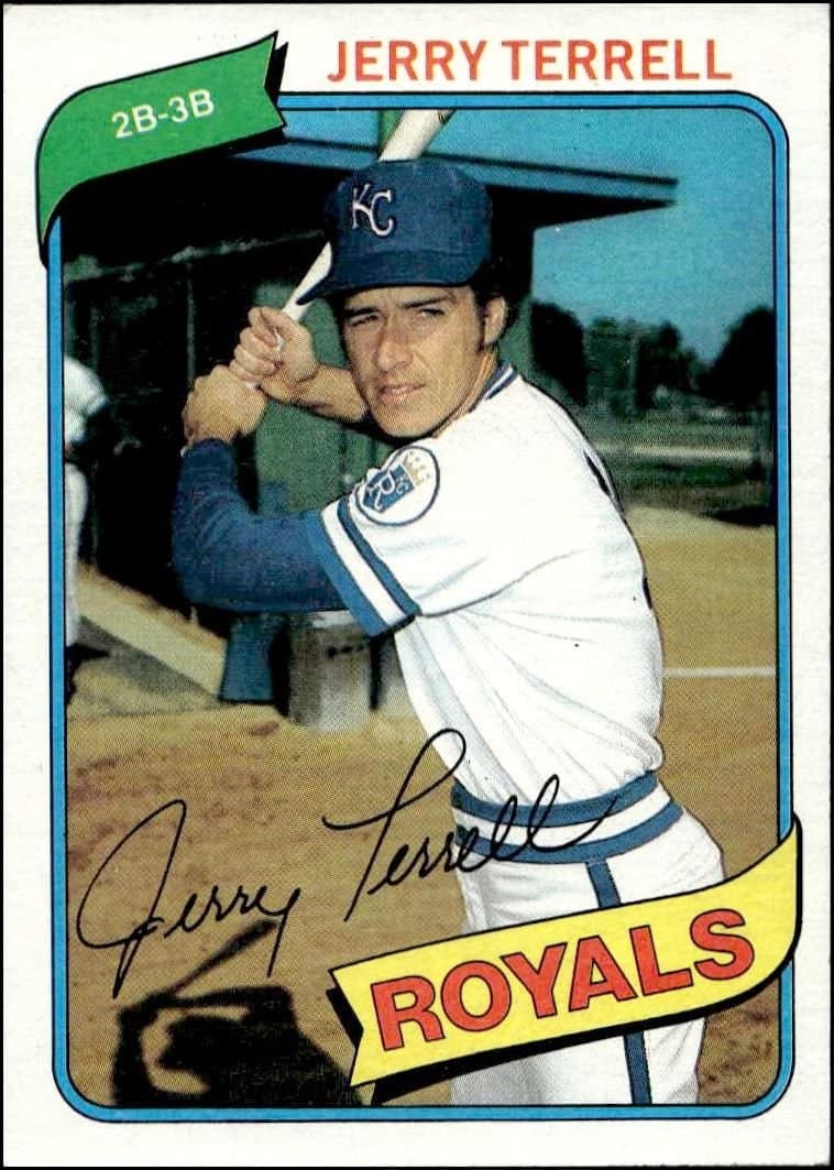 1980 topps Jerry Terrell
