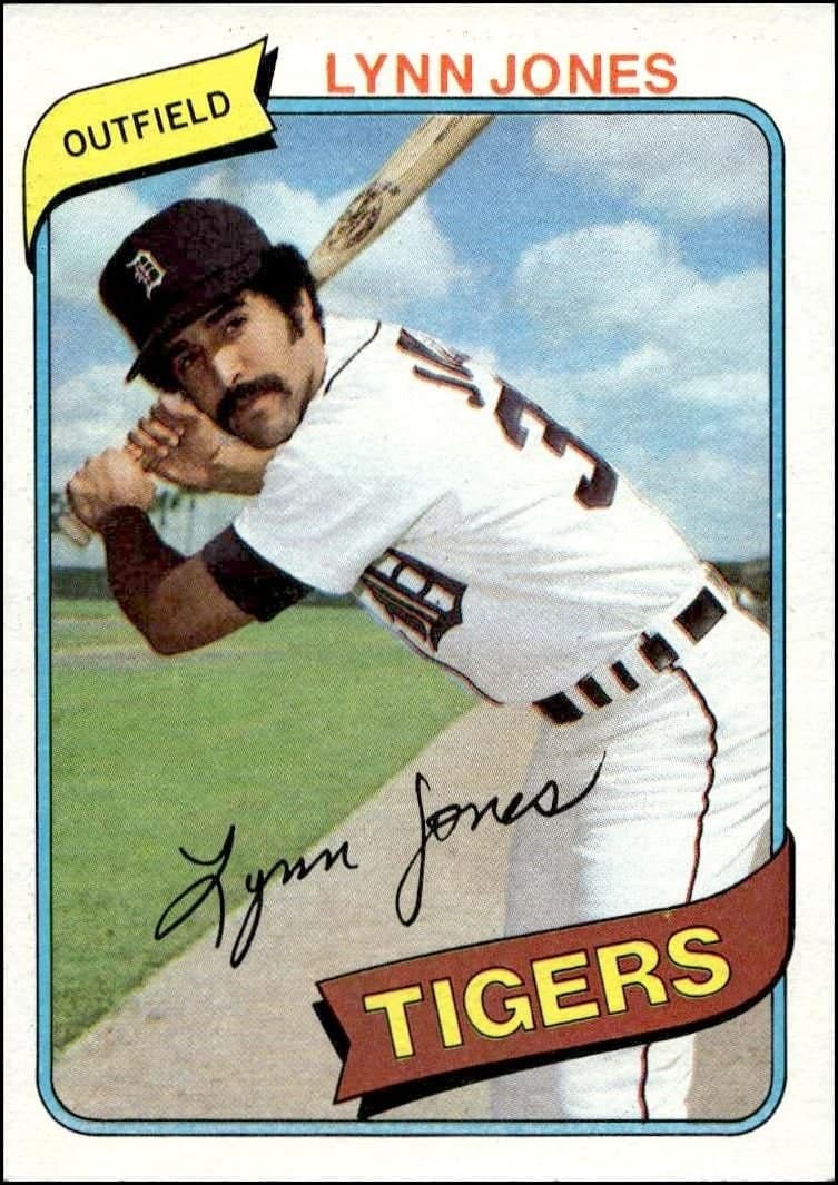 1980 topps Lynn Jones