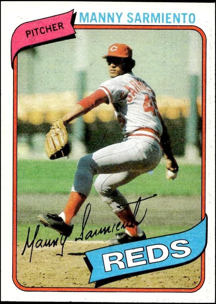 Manny Sarmiento 1980 Topps Manny Sarmiento #21 baseball trading card front