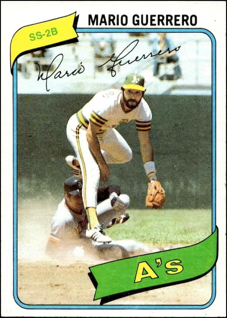 1980 topps Mario Guerrero