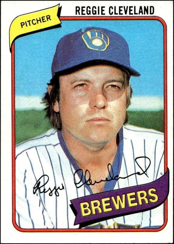 1980 topps Reggie Cleveland