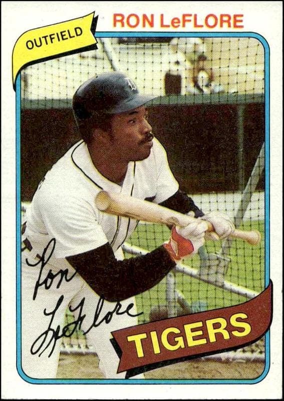 1980 topps Ron LeFlore