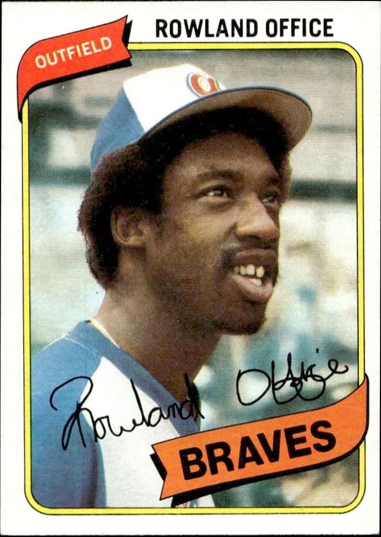 1980 topps Rowland Office