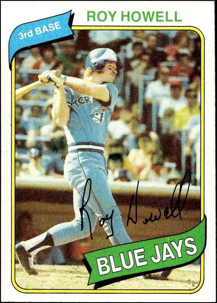 1980 topps Roy Howell
