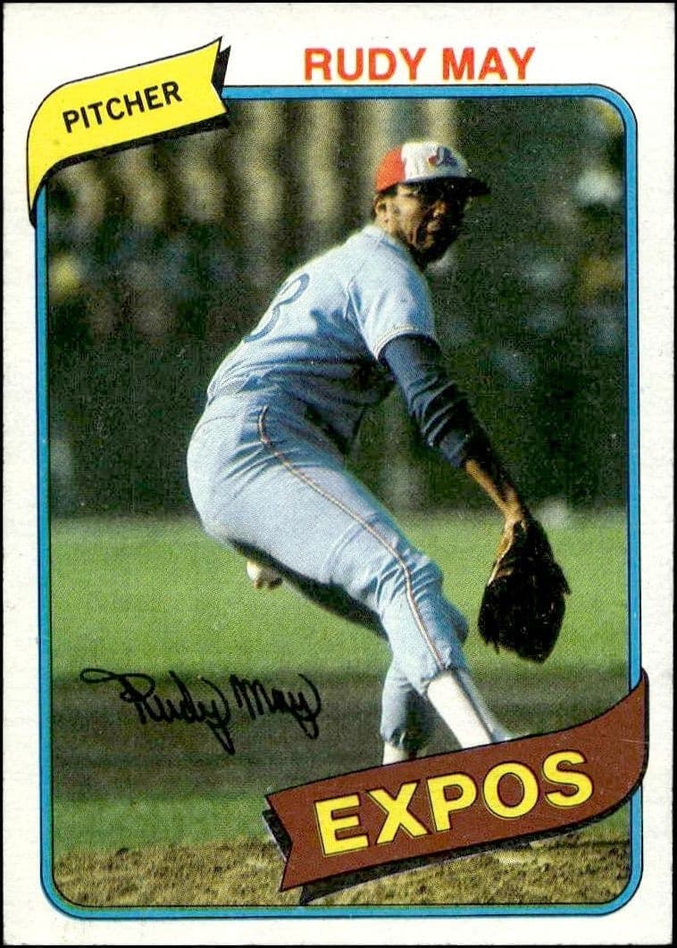 1980 topps Rudy May