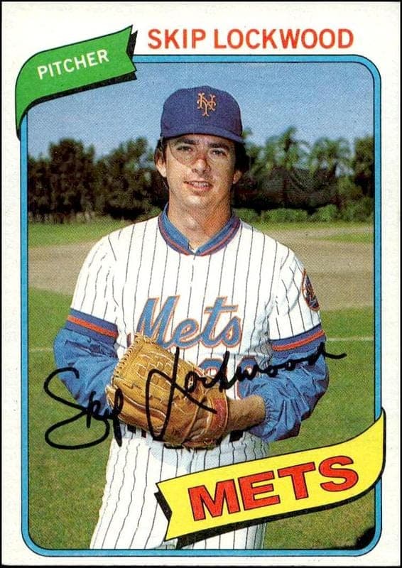 1980 topps Skip Lockwood
