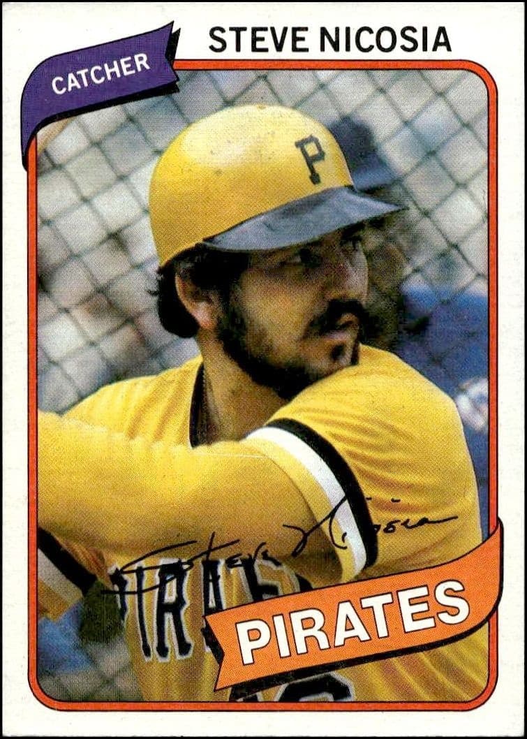 1980 topps Steve Nicosia
