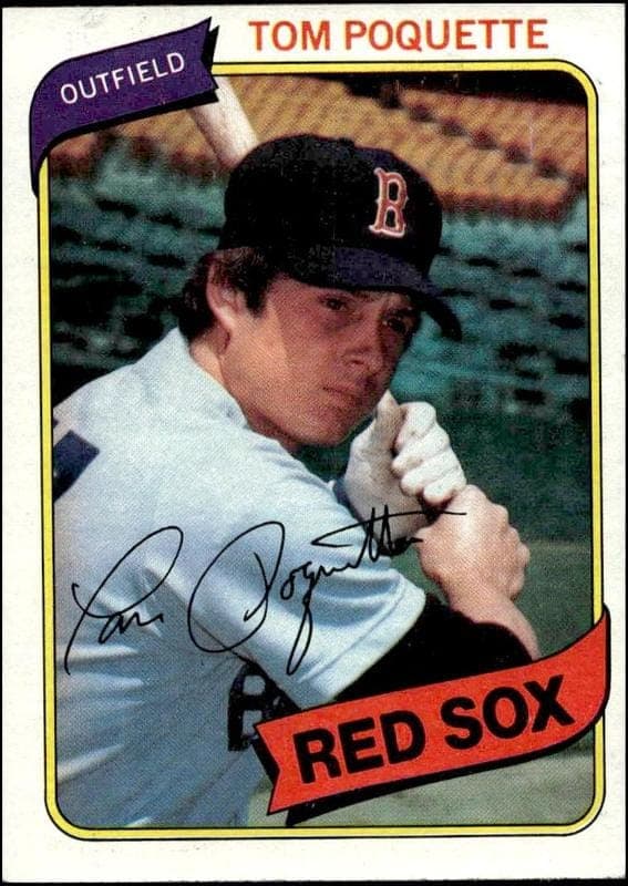 1980 topps Tom Poquette