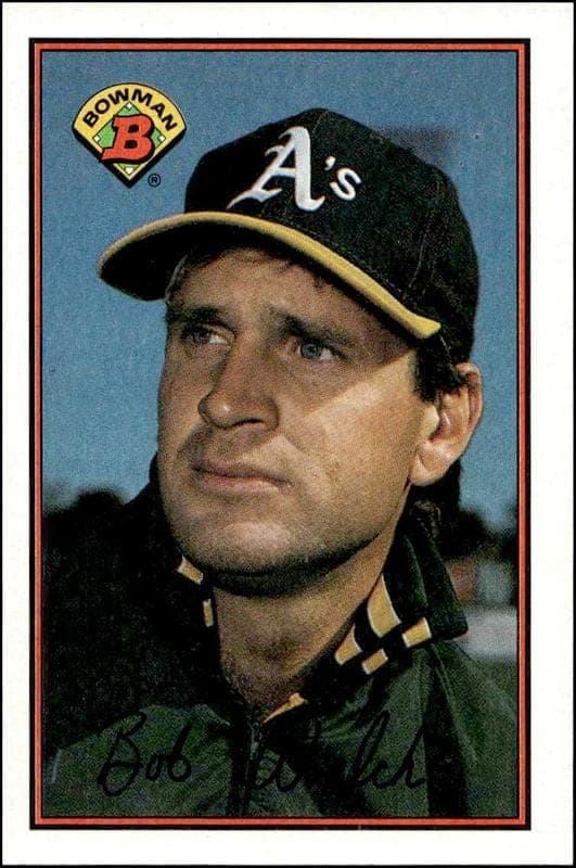 1989 bowman Bob Welch
