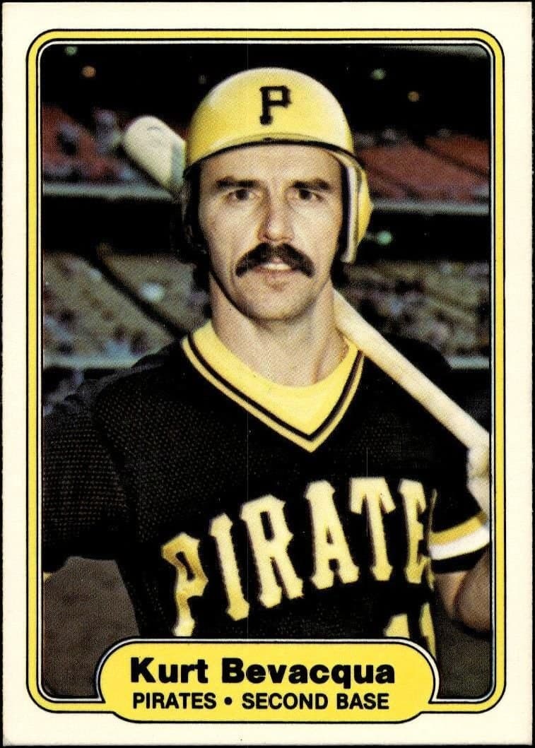 1982 fleer Kurt Bevacqua