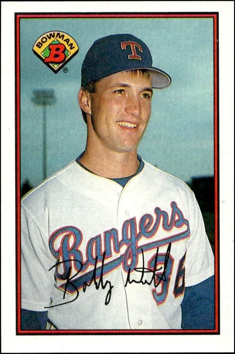 Bobby Witt 1989 Bowman Bobby Witt #222 baseball trading card front