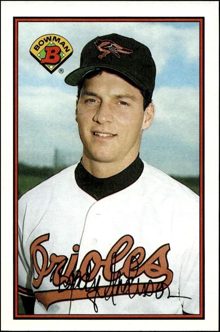 Brady Anderson 1989 Bowman Brady Anderson #18 baseball trading card front