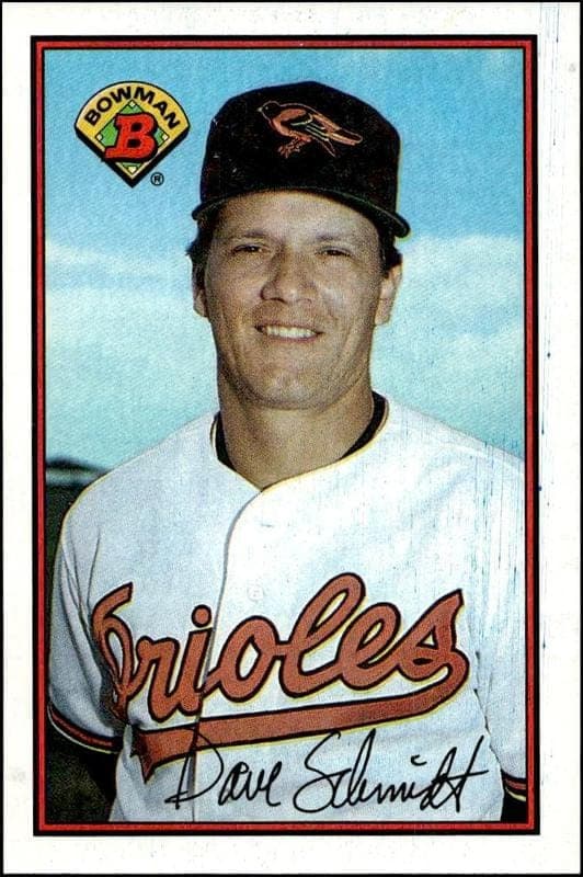 1989 bowman Dave Schmidt