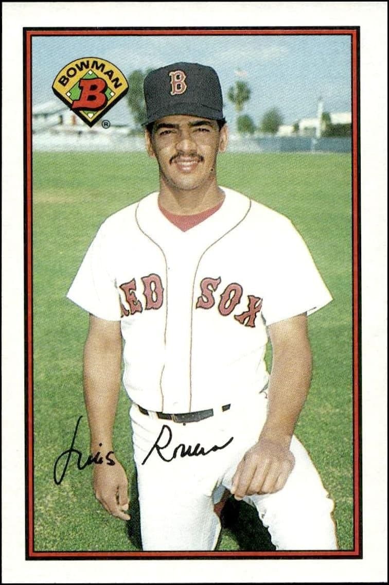 Luis Rivera 1989 Bowman #29 Baseball Trading Card - Front 1989 Bowman Luis Rivera #29 baseball trading card front