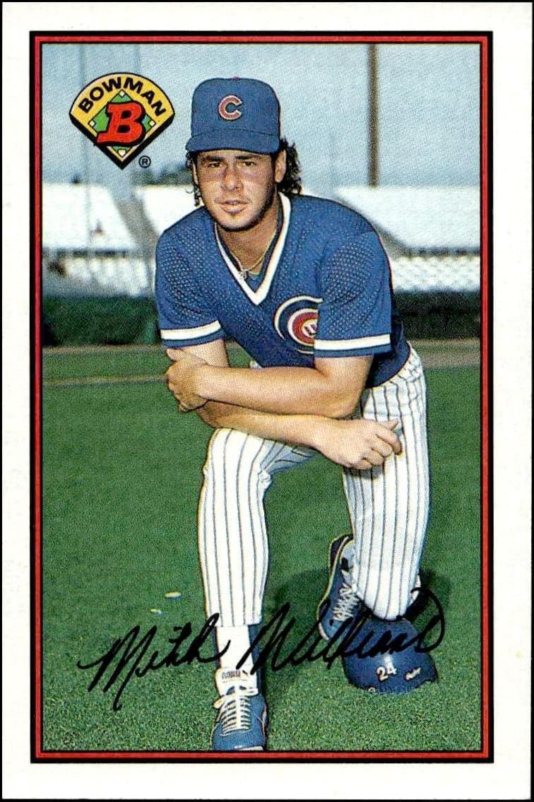 1989 bowman Mitch Williams