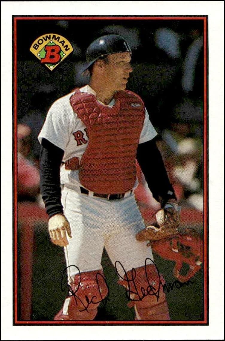 Rich Gedman 1989 Bowman Rich Gedman #27 baseball trading card front