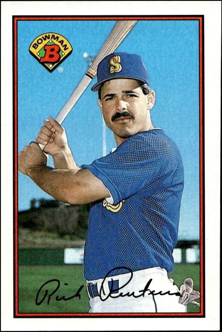 Rich Renteria 1989 Bowman #212 Baseball Trading Card - Front 1989 Bowman Rich Renteria #212 baseball trading card front
