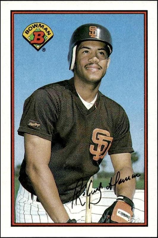 1989 bowman Roberto Alomar
